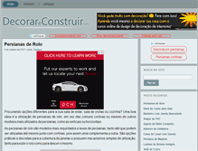 Tablet Screenshot of decorareconstruir.com